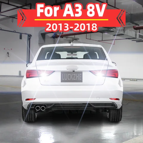 Фонарь заднего хода для Audi A3 8V аксессуары 2013 2014 2015 2016 2017 2018 резервная лампа, 2 шт.