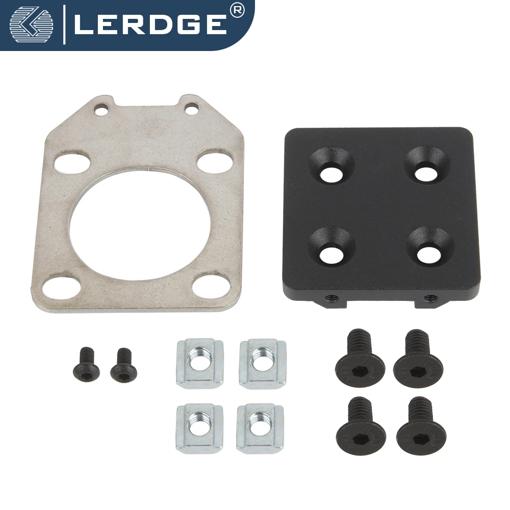 

LERDGE iX 3D Printer Z-Axis Upgrade Parts Aluminum Profile Connection Block Motor Stainless Steel Spacer