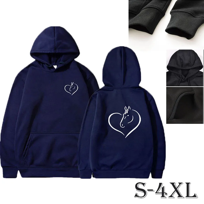 

Fashion and casual winter new women's hoodie, high street men's and women's pocket sports shirt jacket, women's clothing