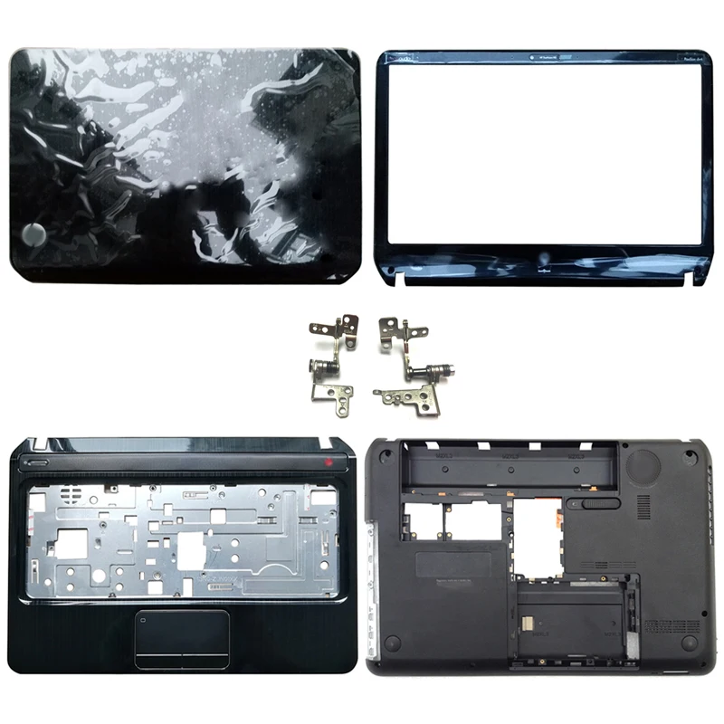 

New portable lcd back cover/front frame/hinges/palmrest/bottom case for hp pavilion DV4-5000 DV4-5103TX DV4-5109TX DV4--5113TX