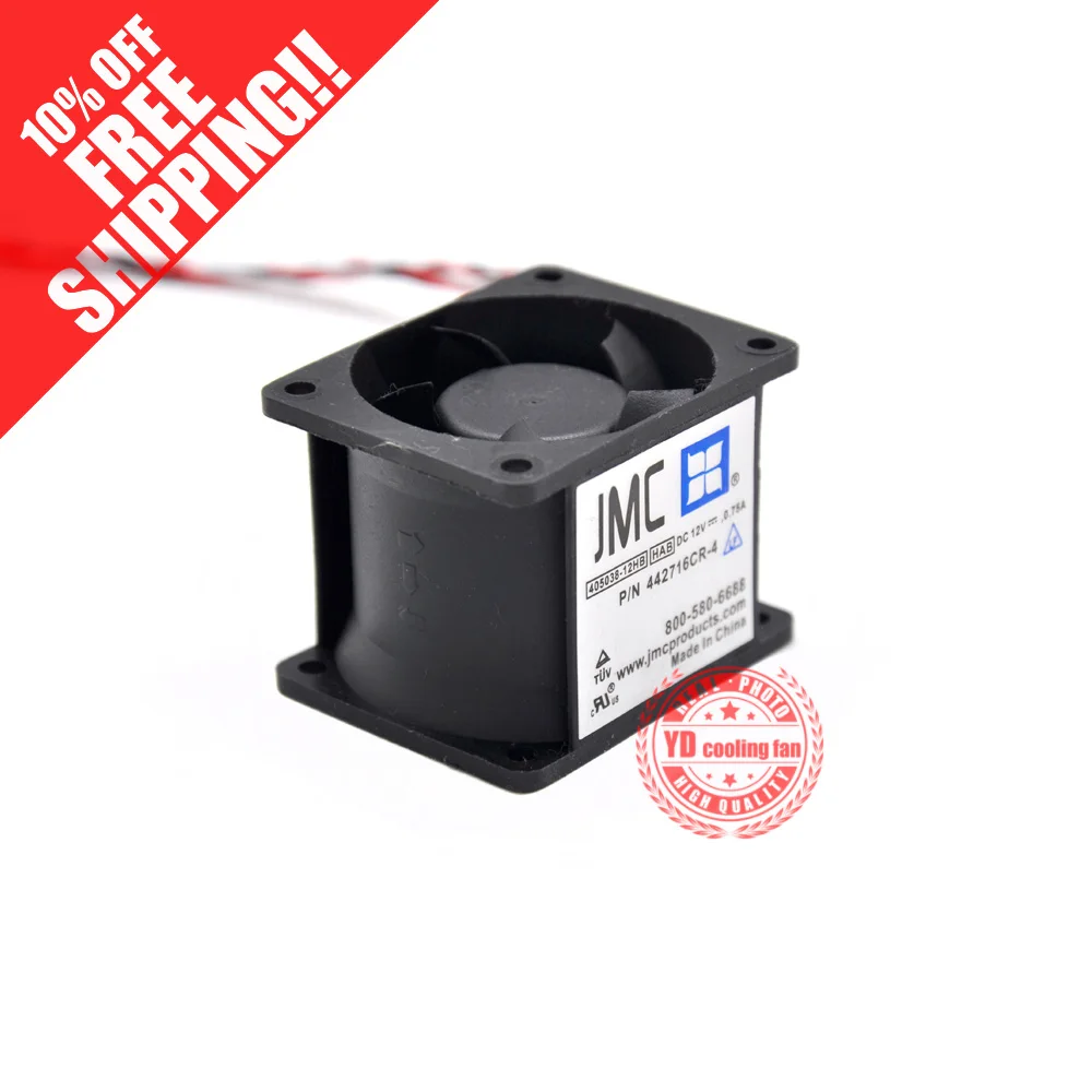 

НОВИНКА ДЛЯ JMC 405038 -12HB HAB 12 В 0,75 А 4038 4 см 442716 Вентилятор охлаждения CR-4