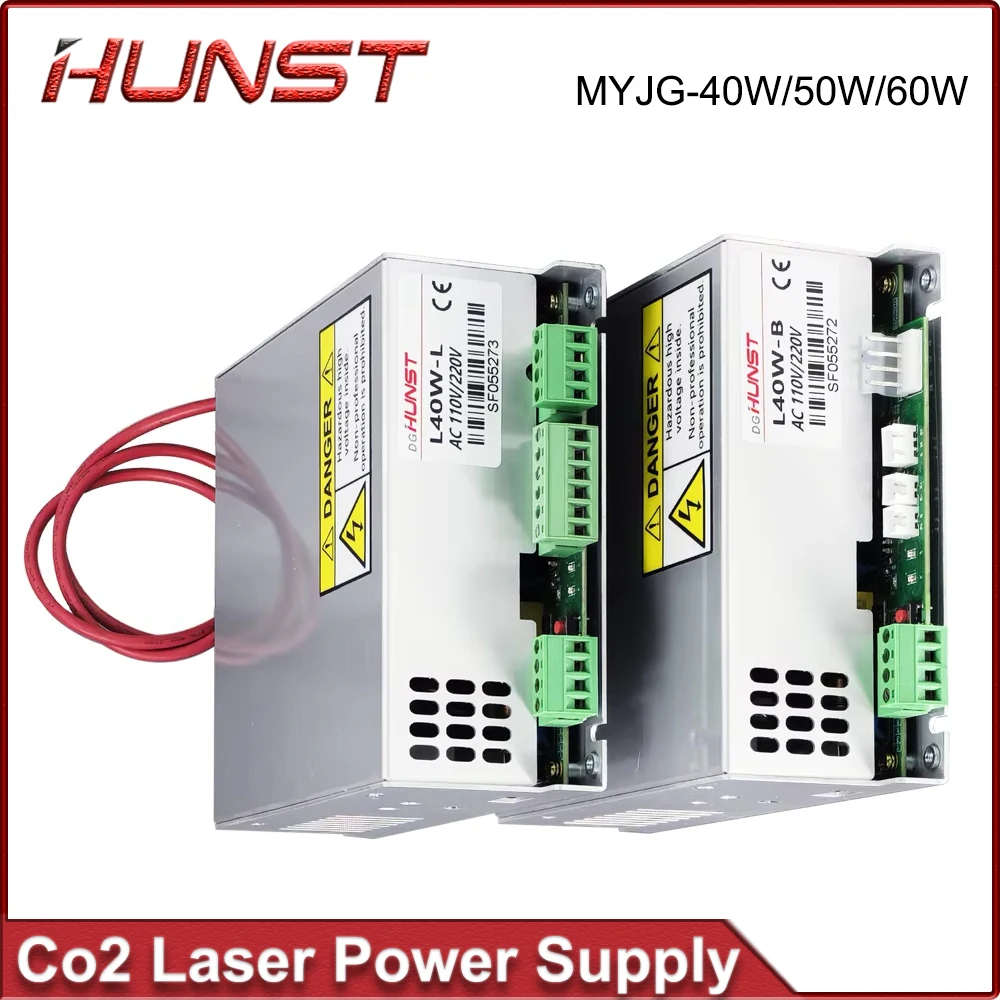 Zasilacz laserowy CO2 HUNST MY – Laser Power Supply 60W recenzja i cena