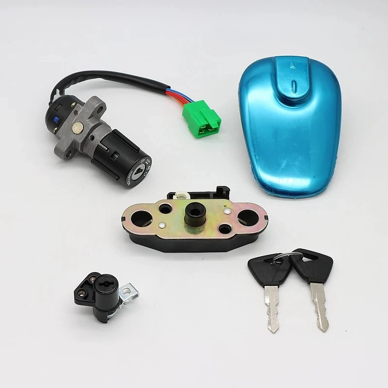 For Suzuki Haojue GZS150 HJ150-29A  Motorcycle Key Ignition Switch Lock Assembly