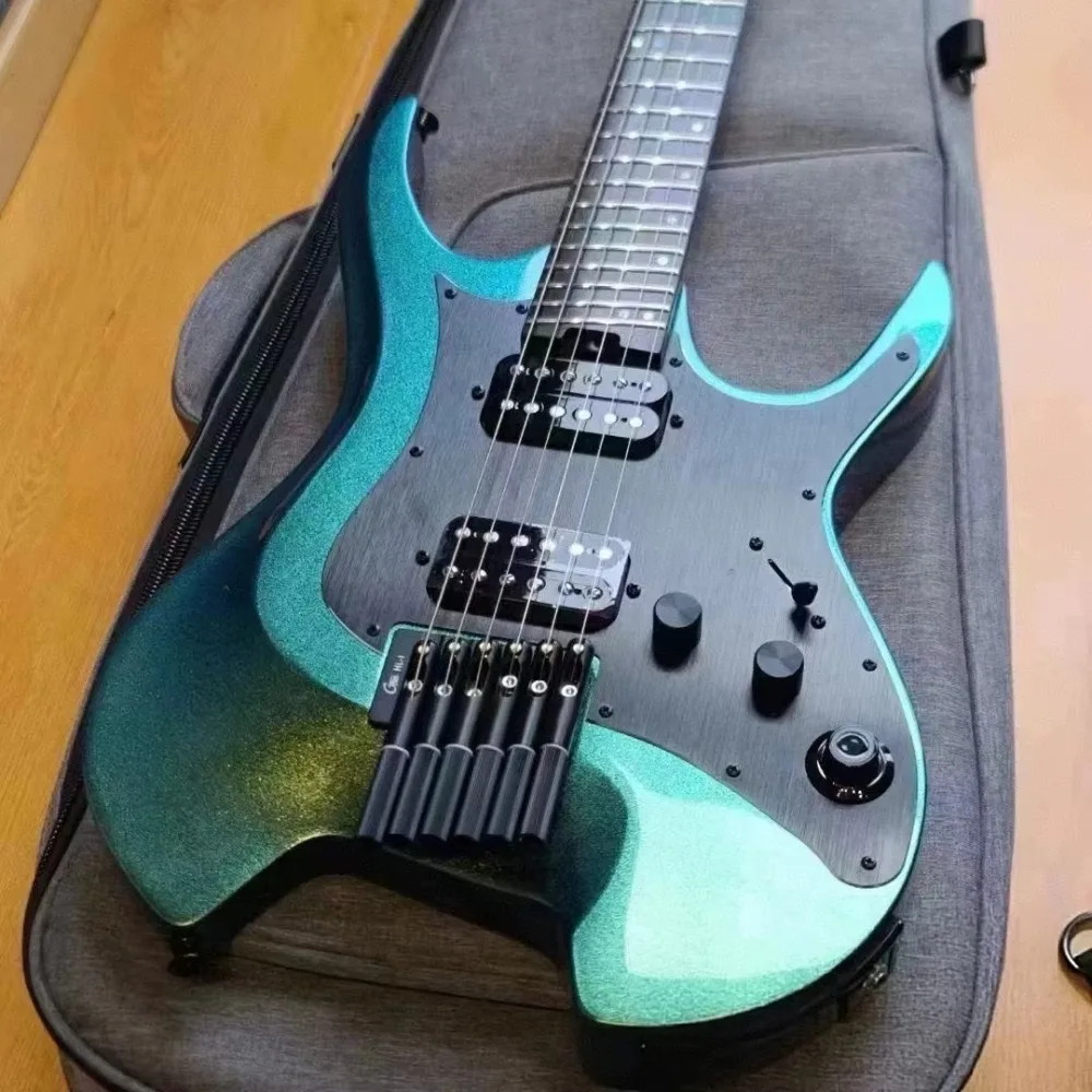MOOER W800 W900 Intelligent Portable Electric Guitar High-Gloss Built-In Effects Sound Sharing Maple Back/Side Material