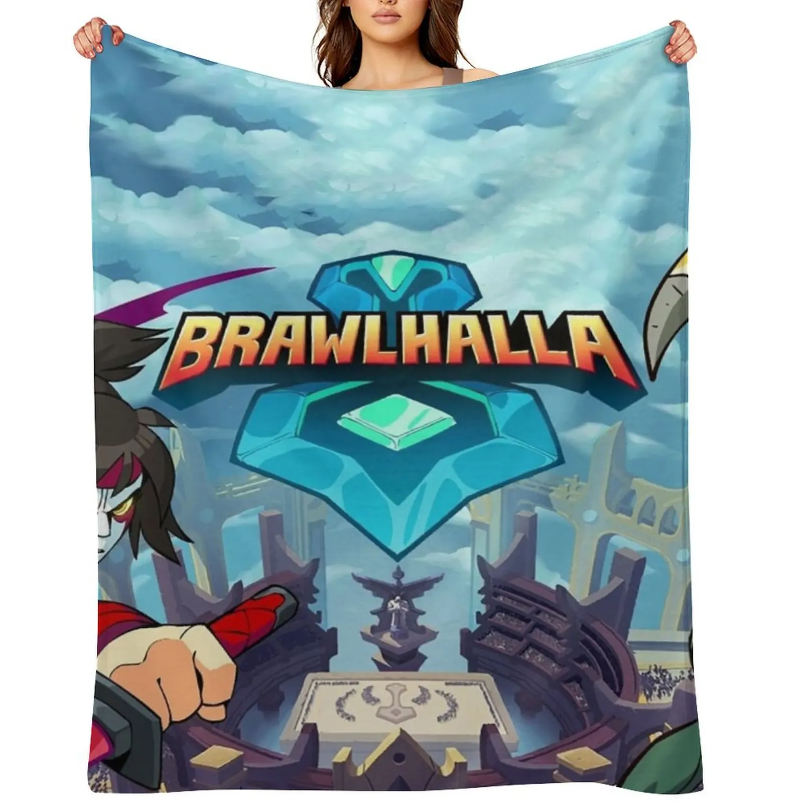 

Super brawlhalla Throw Blanket Luxury Sofas halloween Blankets