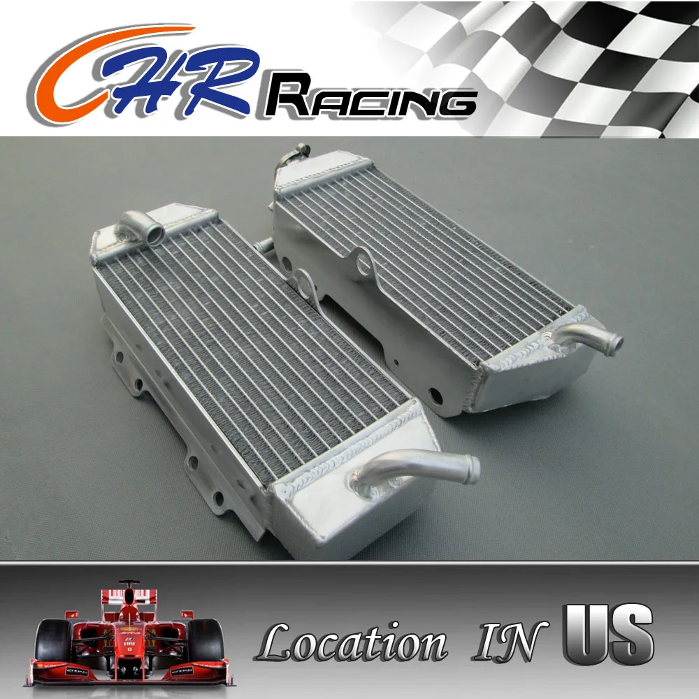 

NEW L+R all Aluminum Radiator For 2003-2005 Yamaha YZ450F YZ 450 F Cooler Cooling Coolant 2003 2004 2005