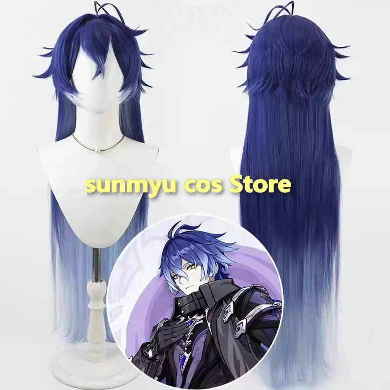 Game Genshin Impact Kyryll Chudomirovich Flins Cosplay Wig