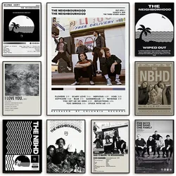 Scandinavian Classic Wall Art The-Neighbourhood Top Music Albums Track Covers HD Poster Prints Home Bedroom Living Room Decor