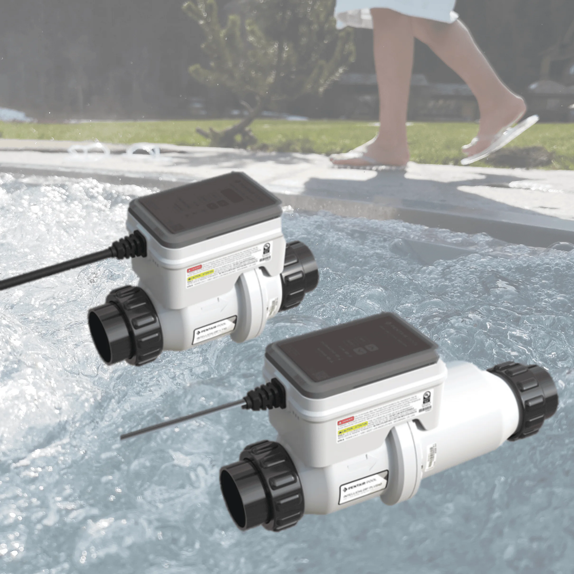 

2026 HOT Salt Chlorine Generator IC20 LT25 IC40 IC60 IntelliChlor with Power Center Chlorinator Swimming Pool Intellchlorine