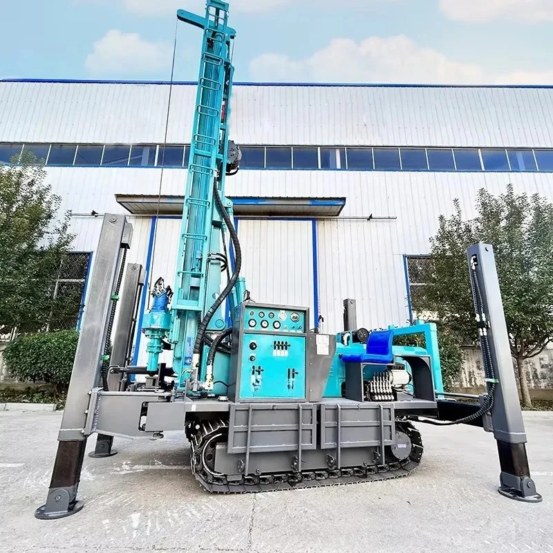 

High Performance Core Drilling Rig Machine Crawler Mounted Diesel Sampling Core Drilling Rig Machine Hydraulic Coring Drill Rig