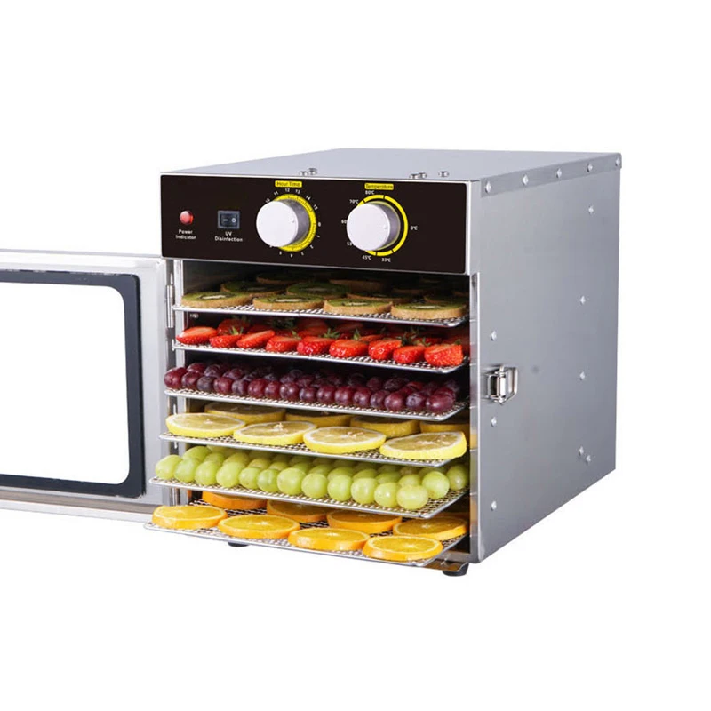 6-слойный дегидратор для пищевых продуктов, электрическая сушилка, дегидраторы, электрическая сушилка для фруктов для еды, говядины, вяленого мяса, фруктов и овощей