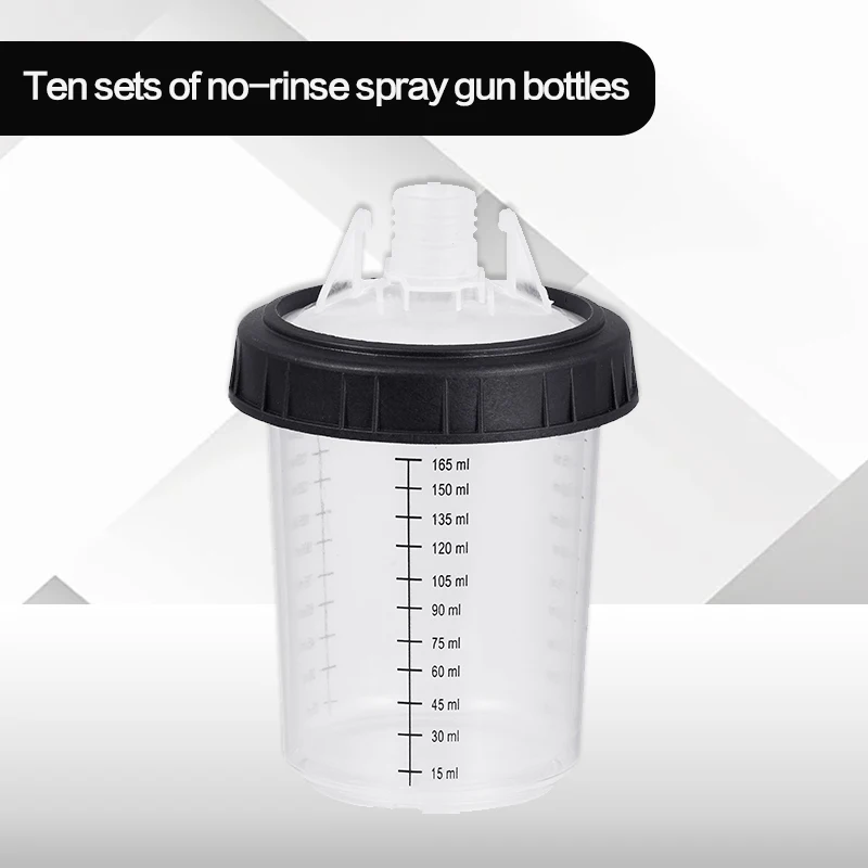 Ten sets of no-rinse spray gun bottles