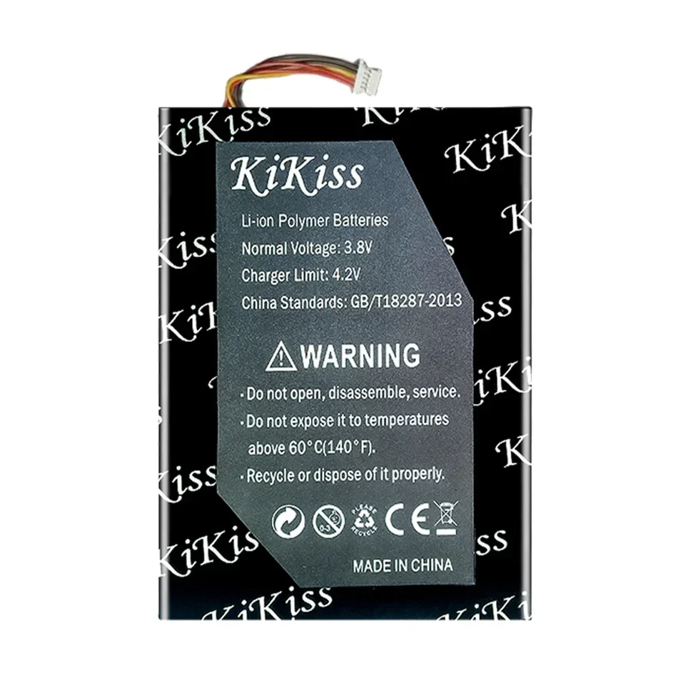 New 9100mAh KiKiss Tablet PC Battery For Teclast P20HD 98 4G ID N6H1 P20 HD 5 Wire Plug