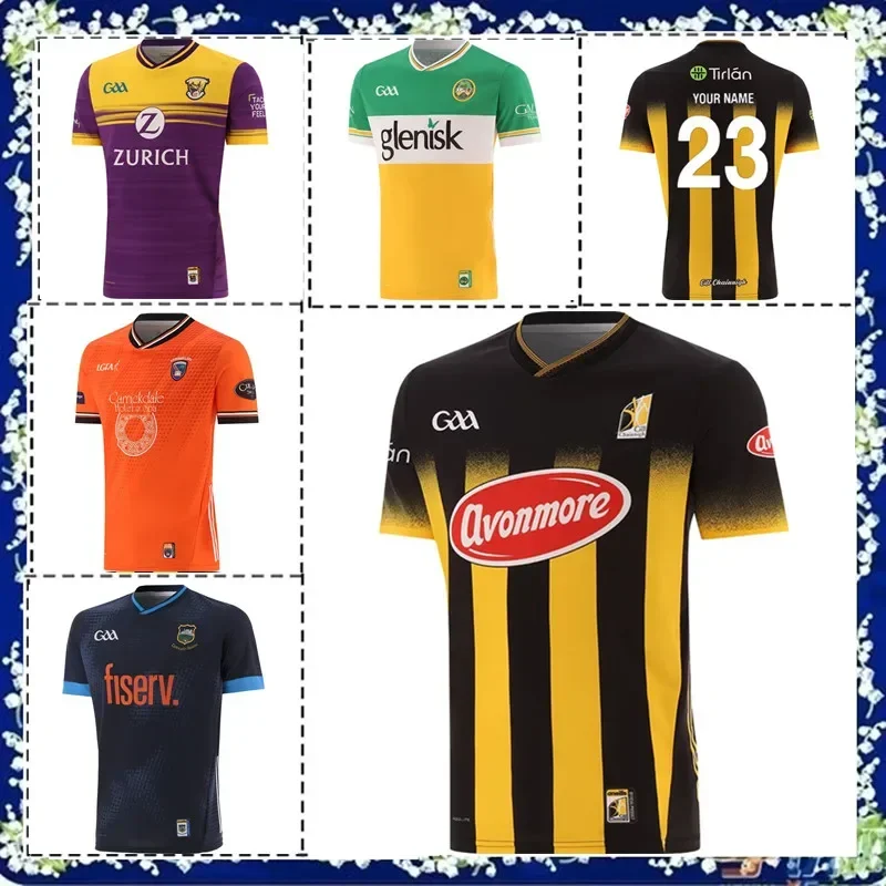 

2024 Kilken GAA Home Jersey Shirt Mens Offaly GAA Home Jersey 2024 Rugby Jersey Monaghan GAA Home County Jerseys Size:S-5XL