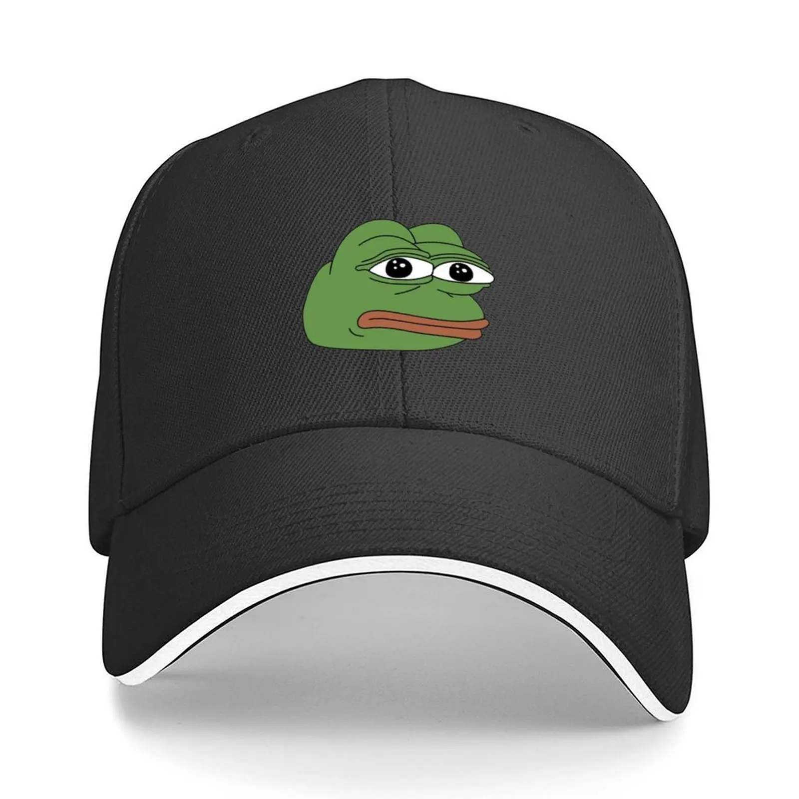

Pepe the Frog Baseball Cap dad hat Golf Wear Sunscreen Luxury man cap Women's Beach Outlet 2025 Men's