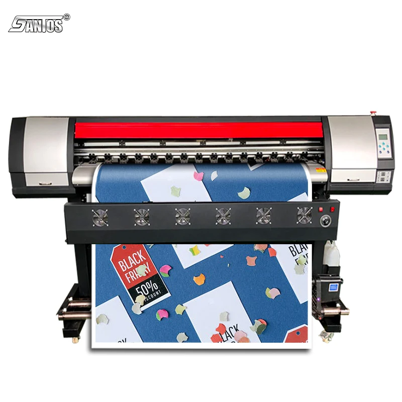 New technology1.6m digital printing machine for textile industrial cross stitch printer