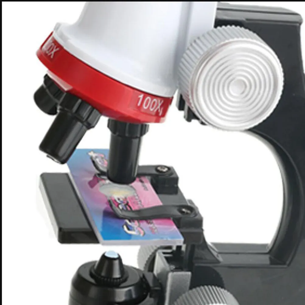 

Beginner Microscope Set for Kids 100X 400X 1200X All-in-One Educational Science Kit Cultivate Curiosity Observation Skills