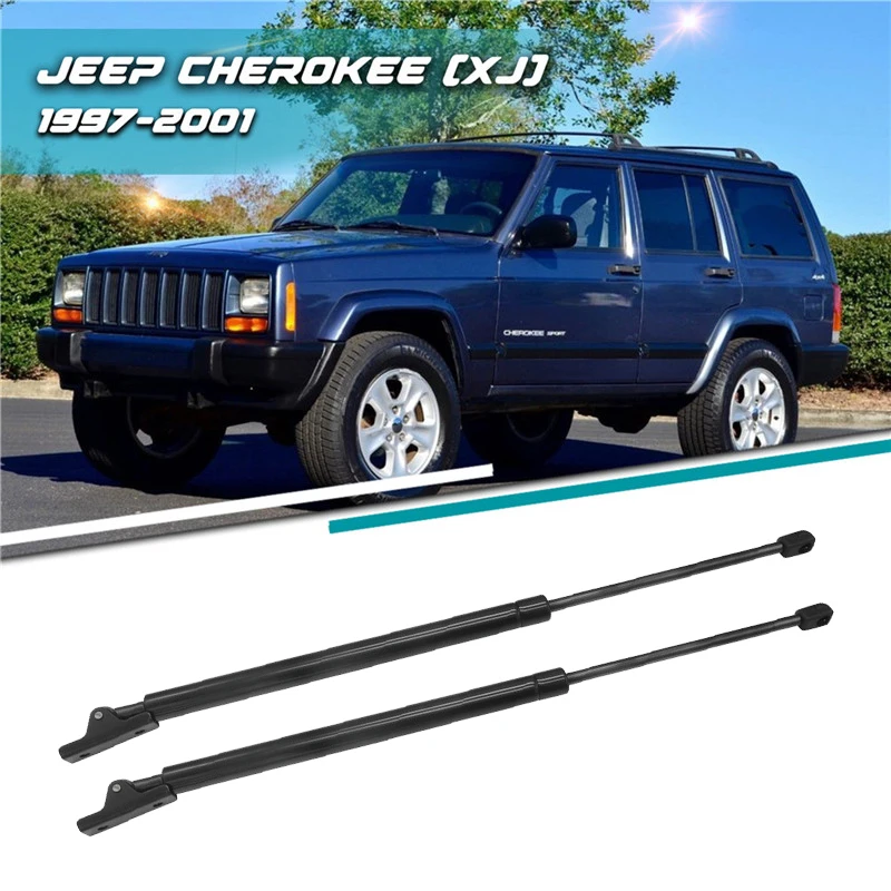 

2Pcs/set Car Tailgate Trunk Boot Gas Struts Support Rod Spring Accessorie For Jeep Grand Cherokee 1997 1998 1999 2000 2001