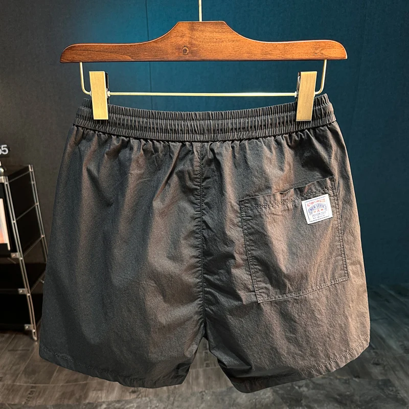 

Лето 2025 г., новые шорты для спорта и отдыха, мужские свободные брюки 34 Cent, универсальные пляжные брюки для улицы