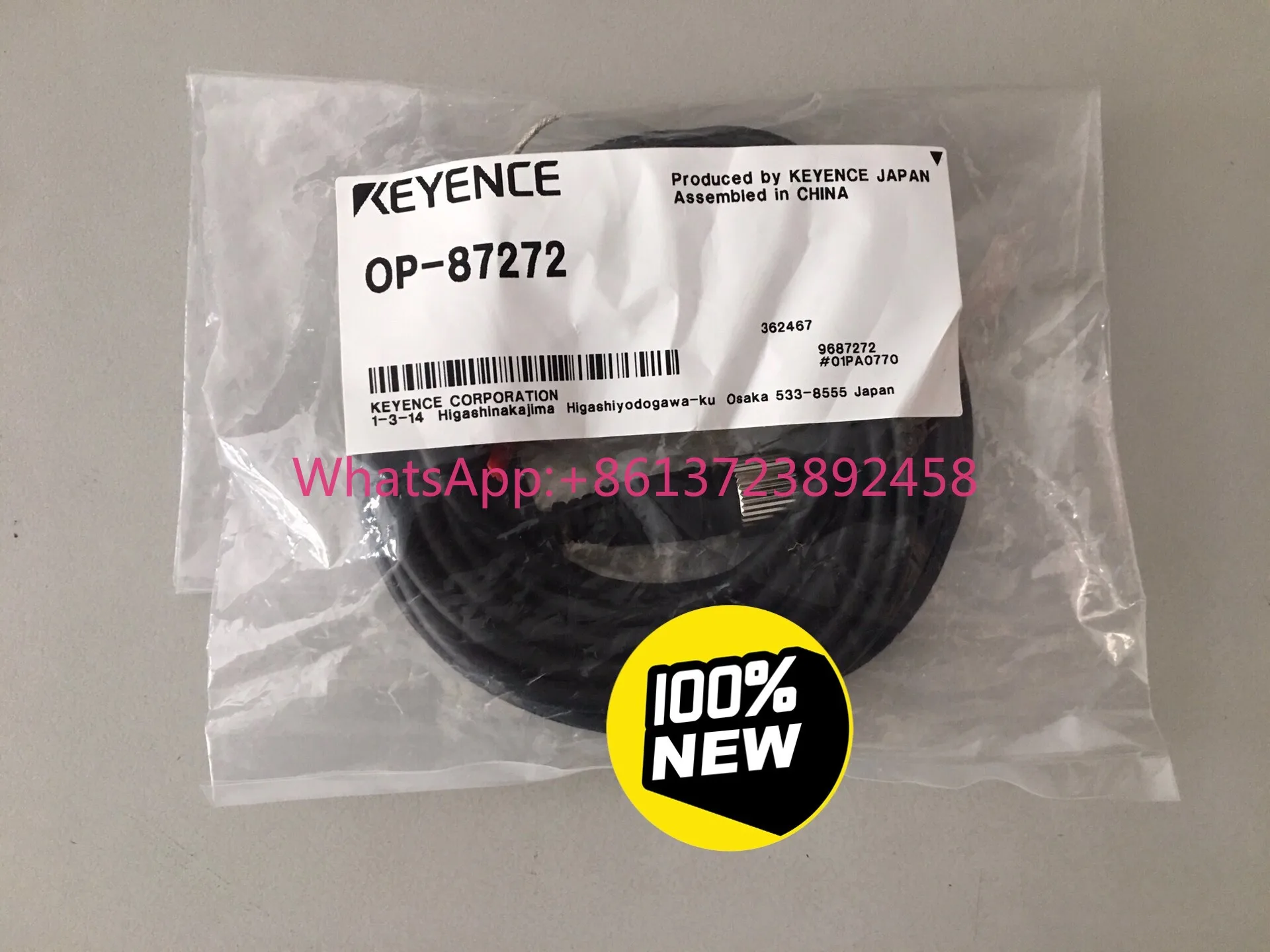 

OP-87272 KEYENCE cable OP-87272