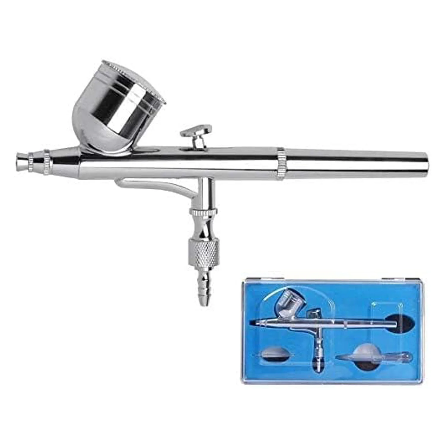 

JOYSTAR 0.3mm Gravity Feed Dual-Action Airbrush Paint Spray Gun Kit Set