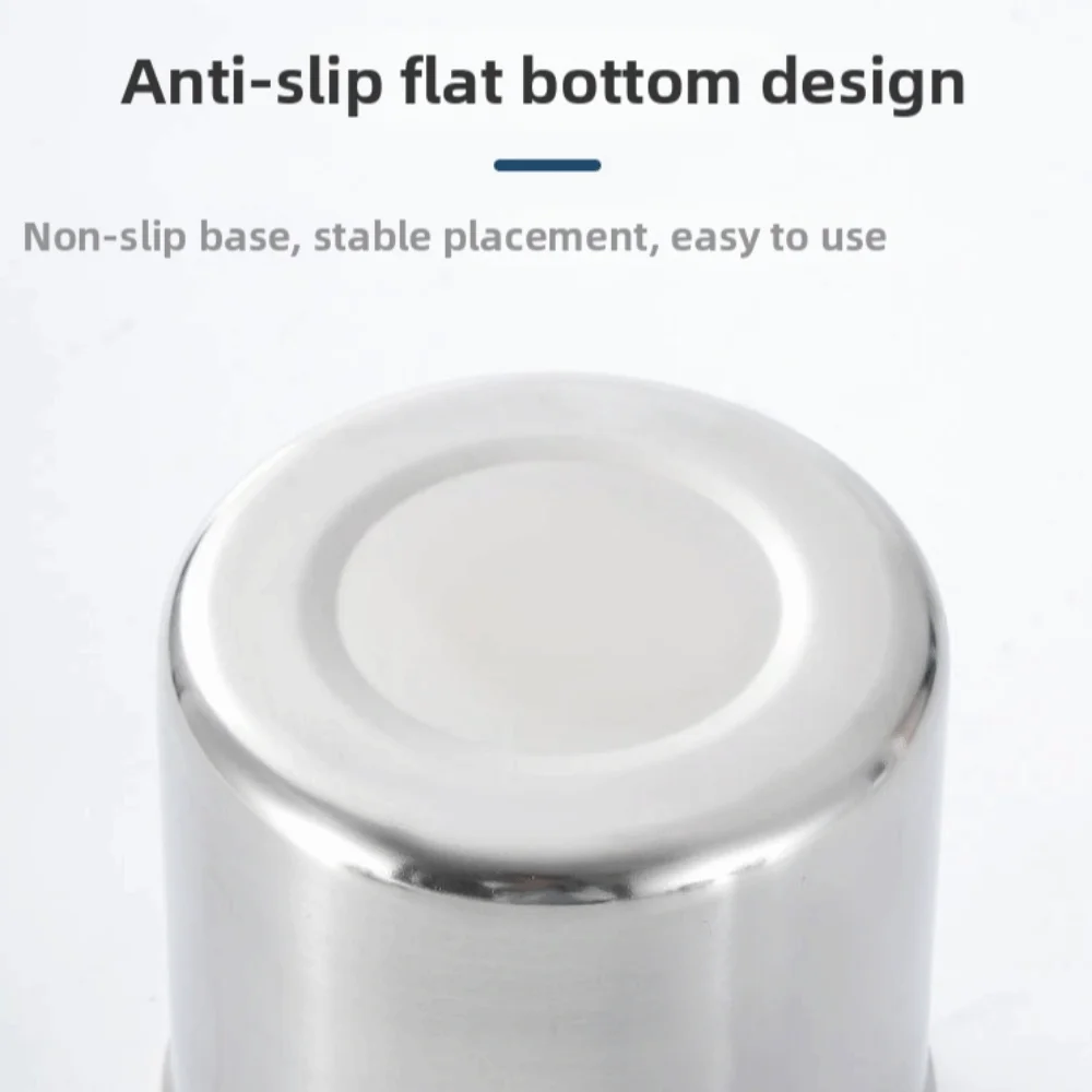 Stainless Steel Dental Cotton Tank with Lid Disinfection Cotton Ball Container 8-12cm Surgical Tools Sterilizer Box Clinic
