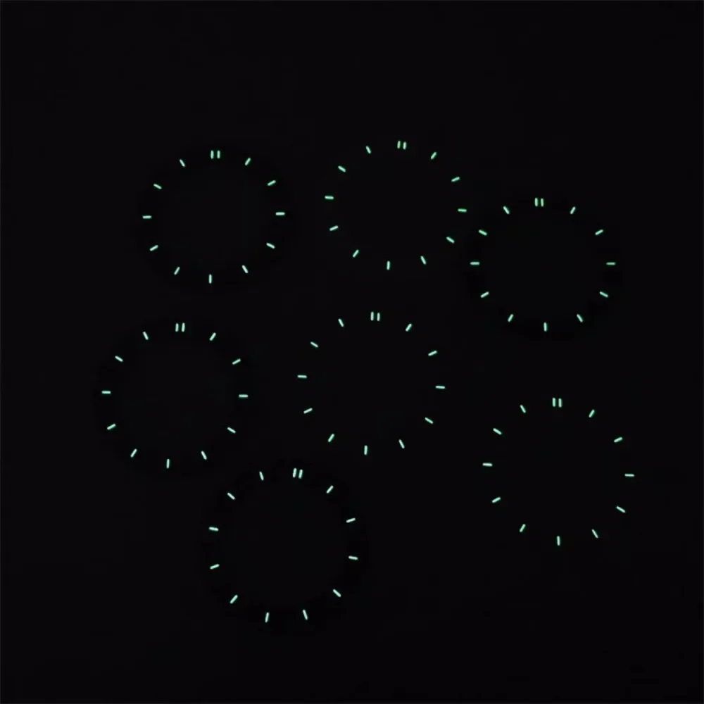 31 مللي متر ساعة مجوفة الطلب الأخضر مضيئة ساعة وجوه اكسسوارات إصلاح أجزاء NH70/NH35/NH36 حركة