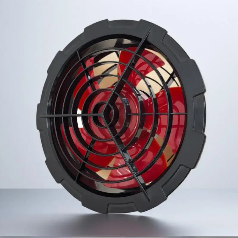 1/2Pcs 웨어러블 에어컨 의류 팬 12V 높은 풍력 냉각 공기 팬 하이킹 낚시 의류 액세서리