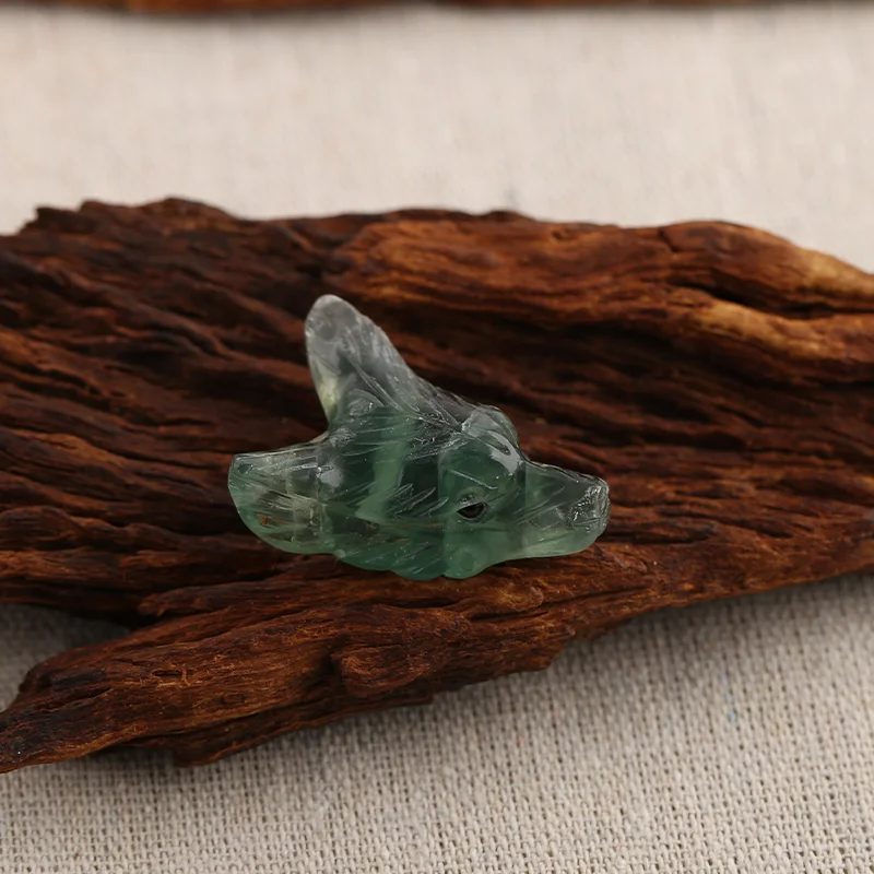 B&F Handmade Fluorite Pendants, Genuine Natural stones beads, Unique Stones for jewelry & DIY Earring Beads