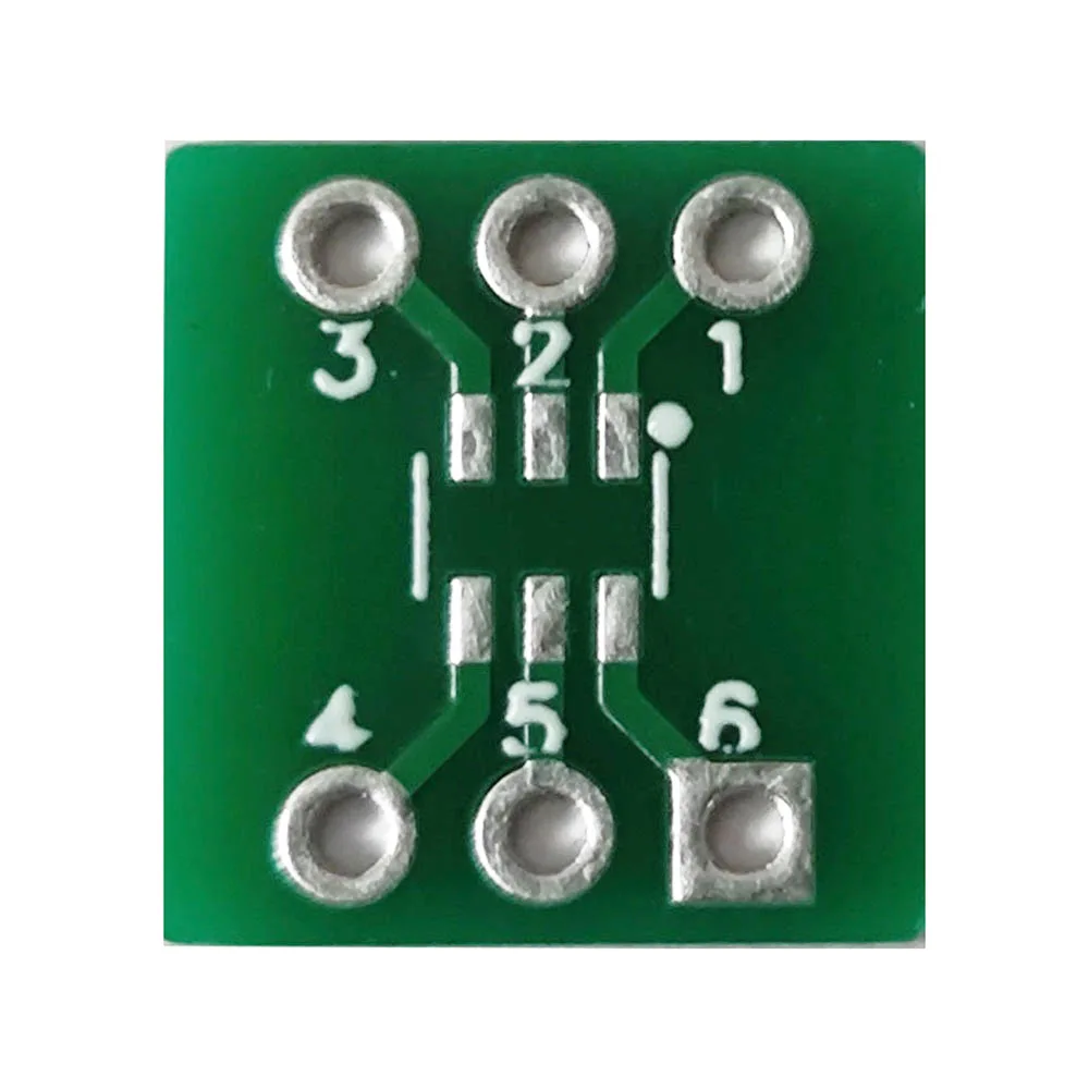 SC-70 SOT23-6 SOT23-5 어댑터 보드 컨버터 플레이트 핀보드 패치, SMD-DIP 0.5mm 0.65mm 간격 전송 보드