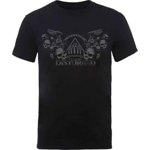 Disturbed Beware The Vultures T-Shirt Black New