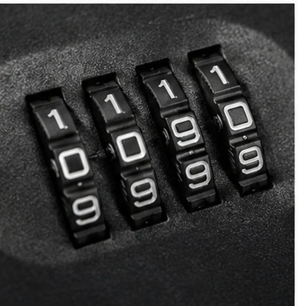 Key Lock Box Outdoor Wall Mount Code Lock Safe Box Spare Key Holder Security Lockbox for and Travel Lockbox for Keys