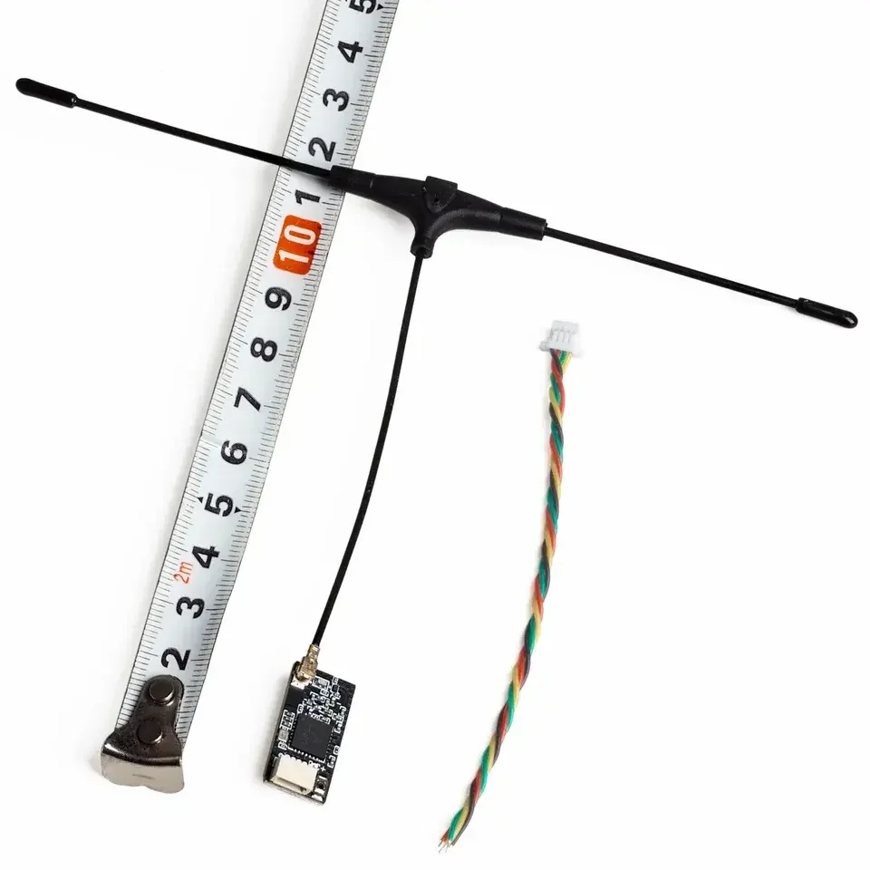 Radiomaster 915MHz Receiver RX ELRS Receiver 720MHz VRX 950/990Mhz RX VTX With T type Antenna 100mW FPV Crossover Aircraft Model