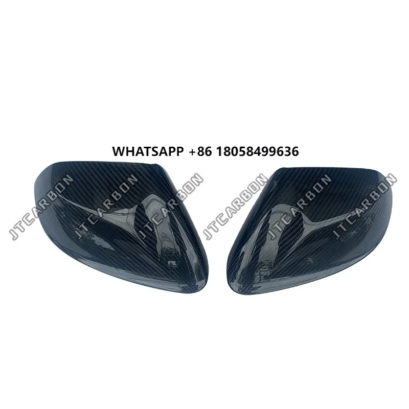 

For Lamborghini Urus Mirror Cover Real Carbon Fiber Add on Car Exterior Door Side Rear View Reverse Case