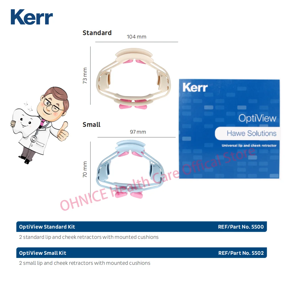 kit-divaricatore-labbra-e-guance-kerr-hawe-optiview-da-2-pezzi-dimensioni-standard-ref-5500-o-piccole-dimensioni-ref-5502--consumabili-dentali