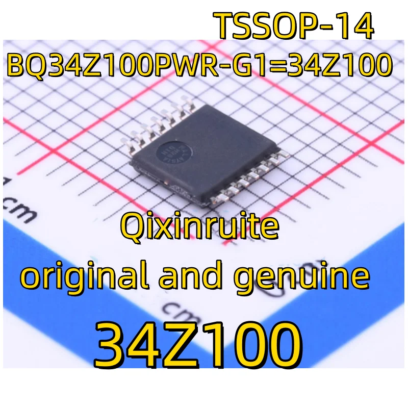 Qixinruite  Brand new original genuine BQ34Z100PWR-G1=34Z100 TSSOP-14 battery management chip
