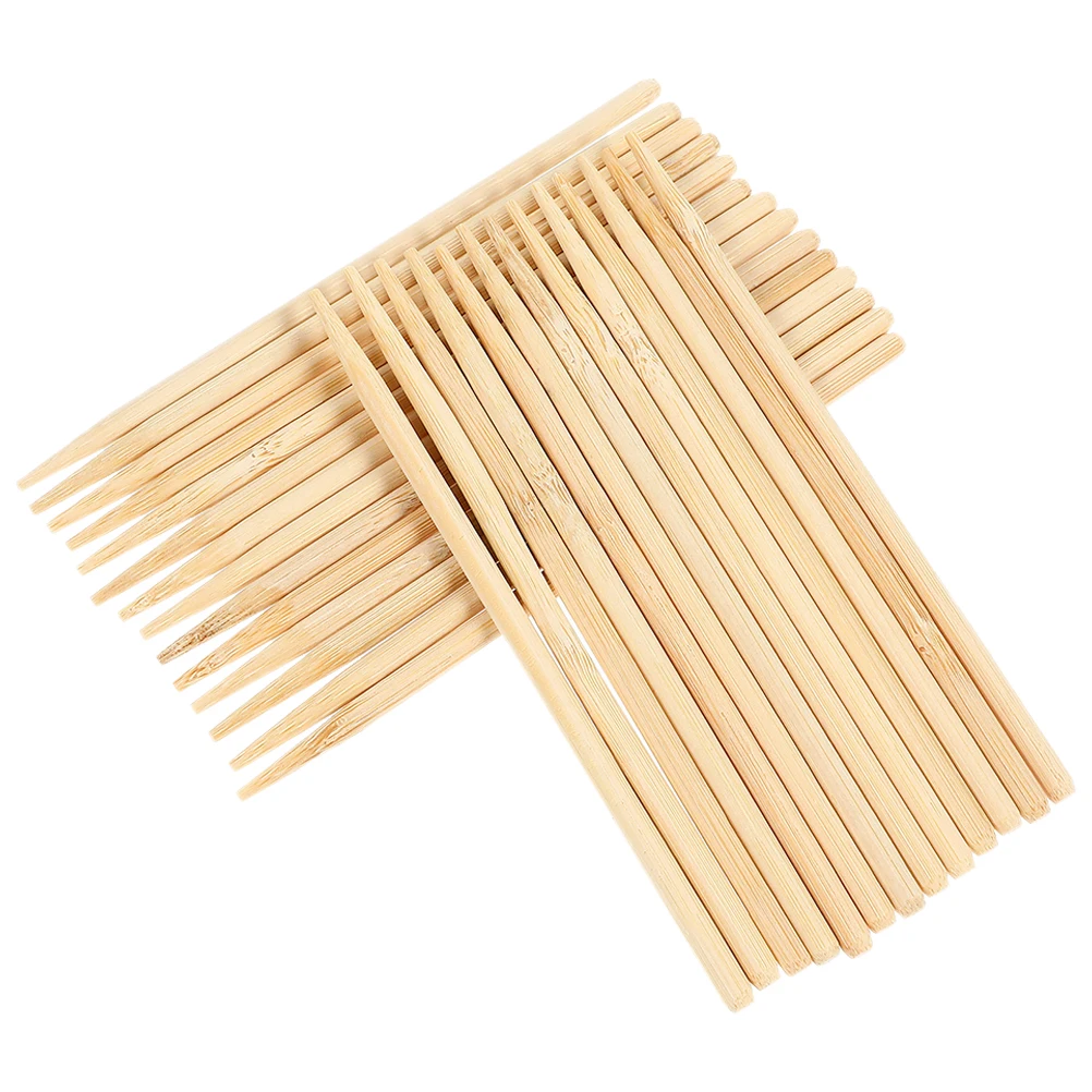 150pcs Bamboo Scratch Stylus 5mm 14cm Art Pens Multipurpose Child Party DIY Safe Durable No Burrs Develop Imagination Killing