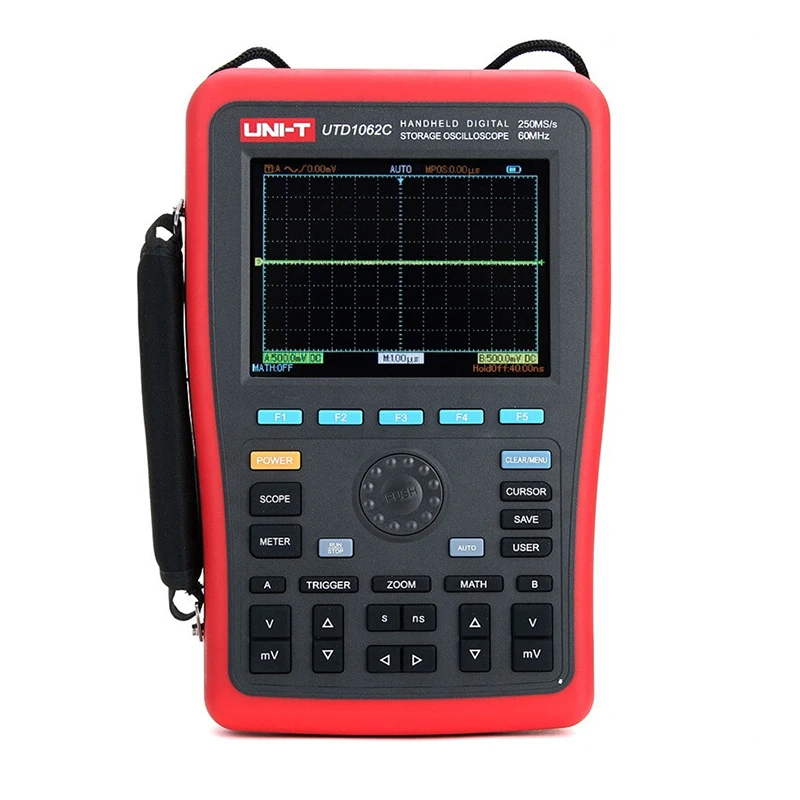 UNI-T UTD1062C Portable Digital Multimeter Oscilloscope 2 Channel 60MHz Oscilloscope