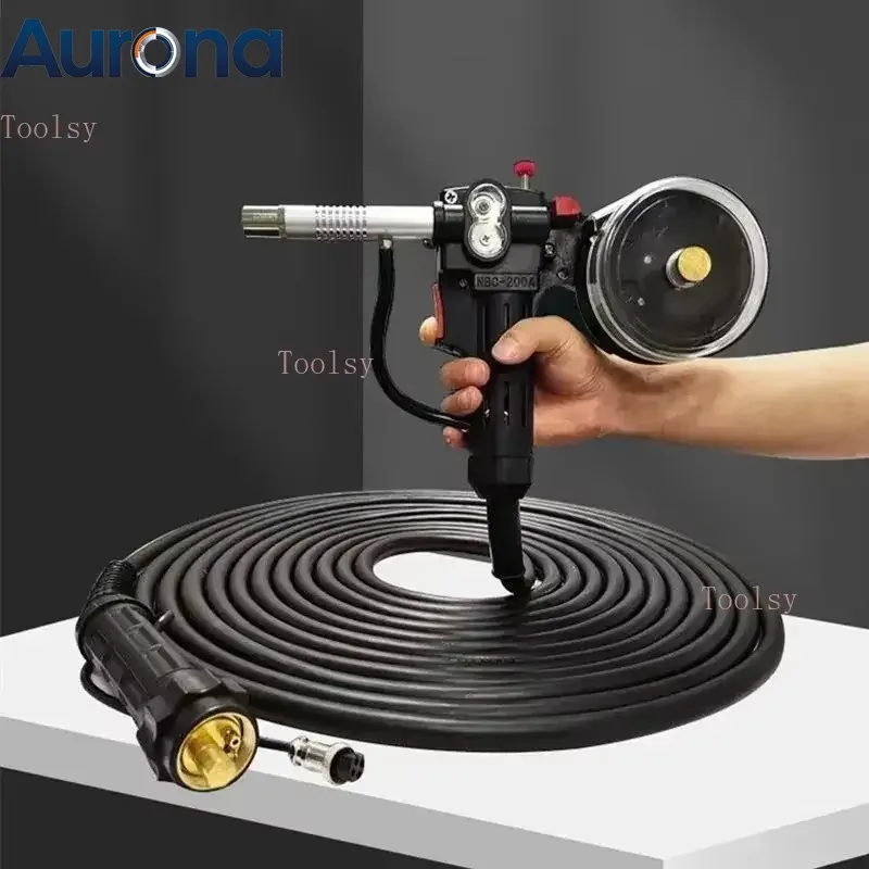 【Industrial】Aluminum Welder Use  MAG Welding Torch Spool  200A 24V DC Motor With Euro Connection 3M Or 5M