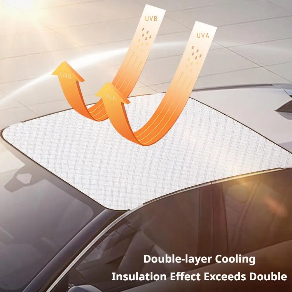 Waterproof Car Roof Cover For Snow Car Sleeping Accessories Overnight Sunroof Shade For Sedans SUVs Car Sleeping Camping Road