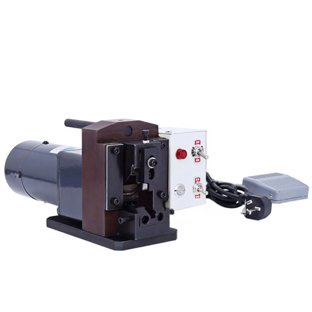 220V Electric wire Crimping machine 2P-8P8C Tel line heading machine Network cable crimping machine PC Head Forming Machine