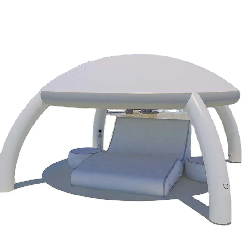 

2026 Durable PVC inflatable water floating island water floating bar/inflatable /inflatable water chair