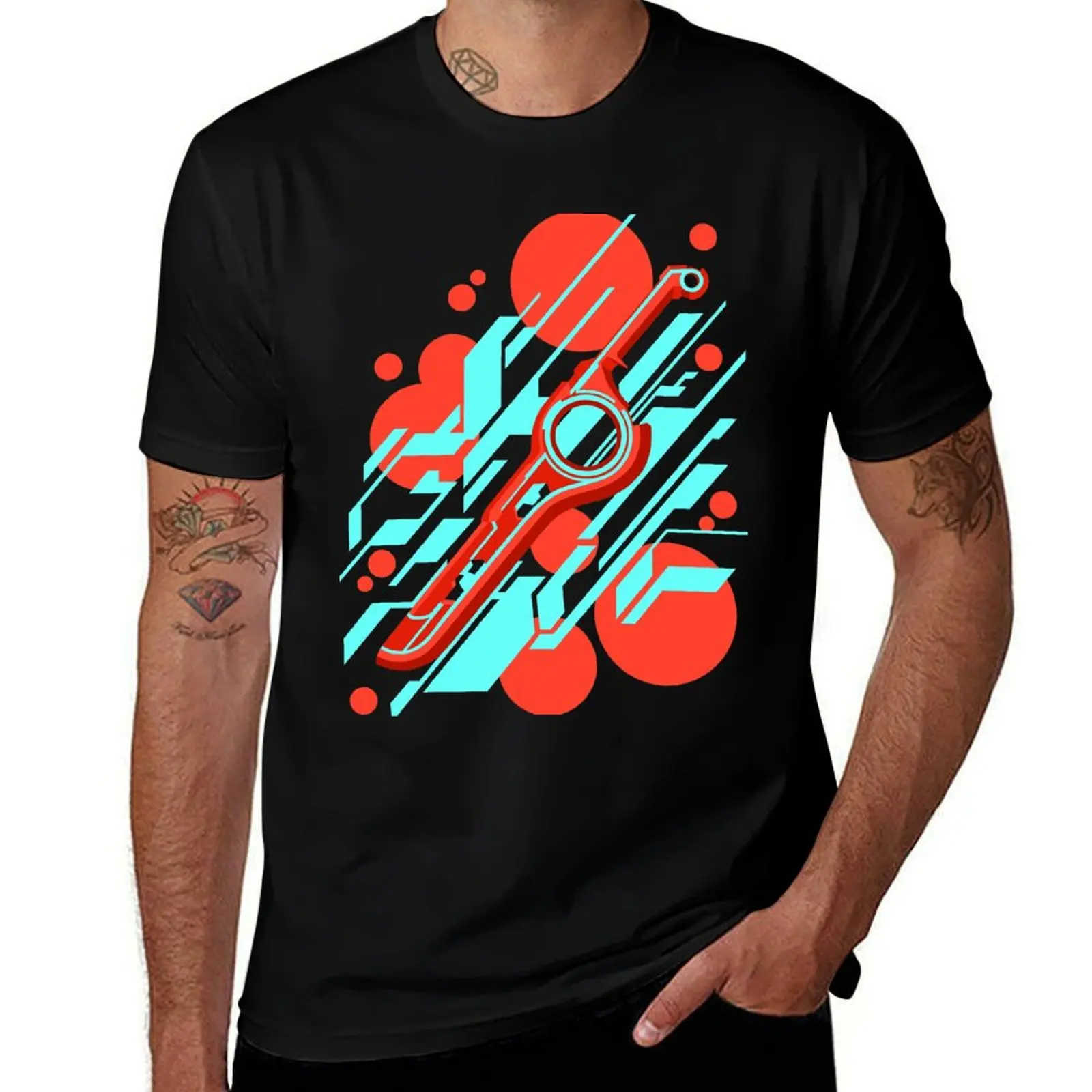 

Monado Abstract T-Shirt sweat essential t shirt summer top anime tshirt shirts men