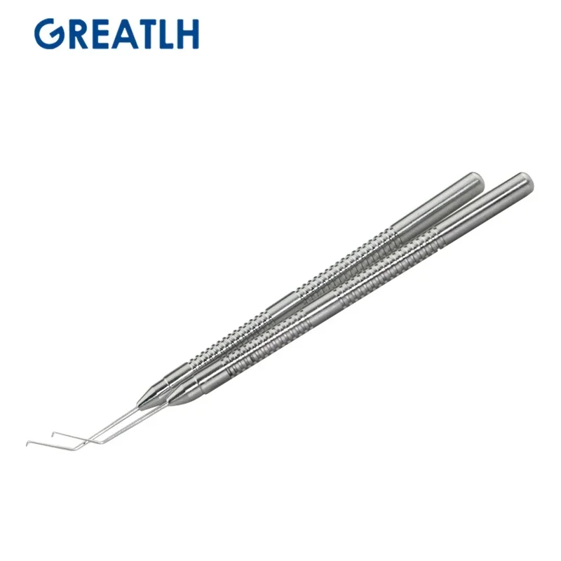 Ophthalmic Hooks Left Right Hand Tweezer Forceps Eye Phaco Chopper Ophthalmic Tools