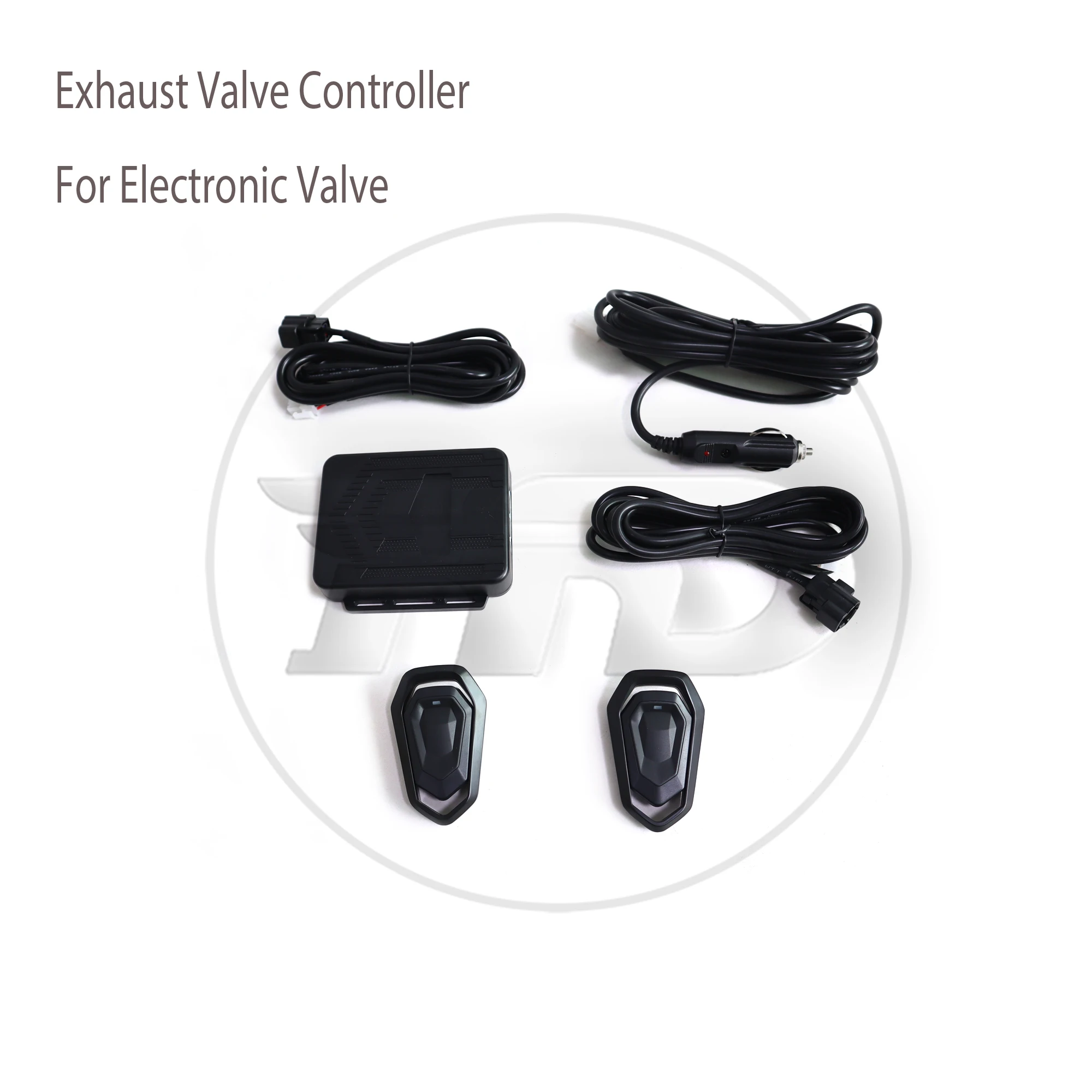 Car Exhaust System Valve Controller 12 Volt Electronic Valve Remote Control For Dual Valves