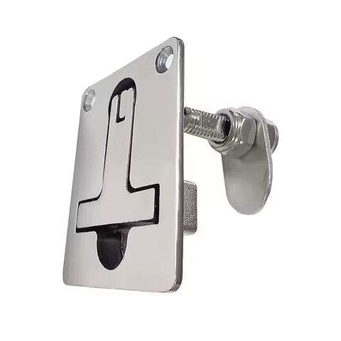Boat Deck Buckle Firm Small Lock Latch Stainless Steel Durable Wide Application Pull Locker RV Door Boats Accessories