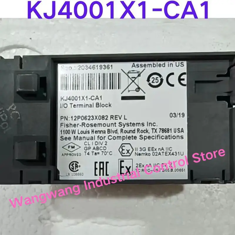Second-hand test OK , Card IO terminal  KJ4001X1-CA1