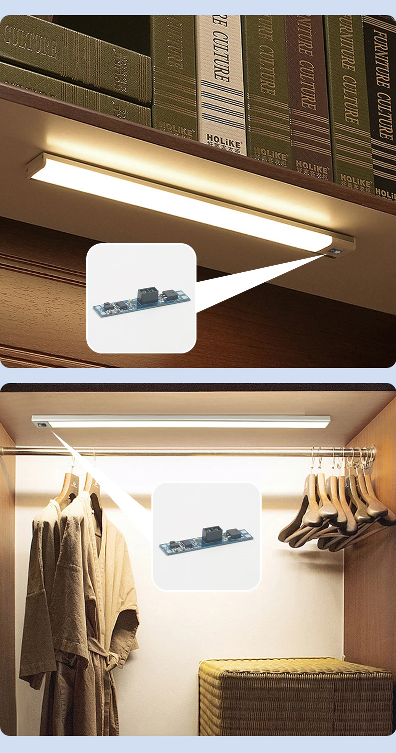 LED-Sensorschalter für Kurzstrecken-Näherung 12V 24V 8A Schrank für Lineare Streifen Aluminiumprofil IR-Sensoren Handbewegungsschalter – Detail 3