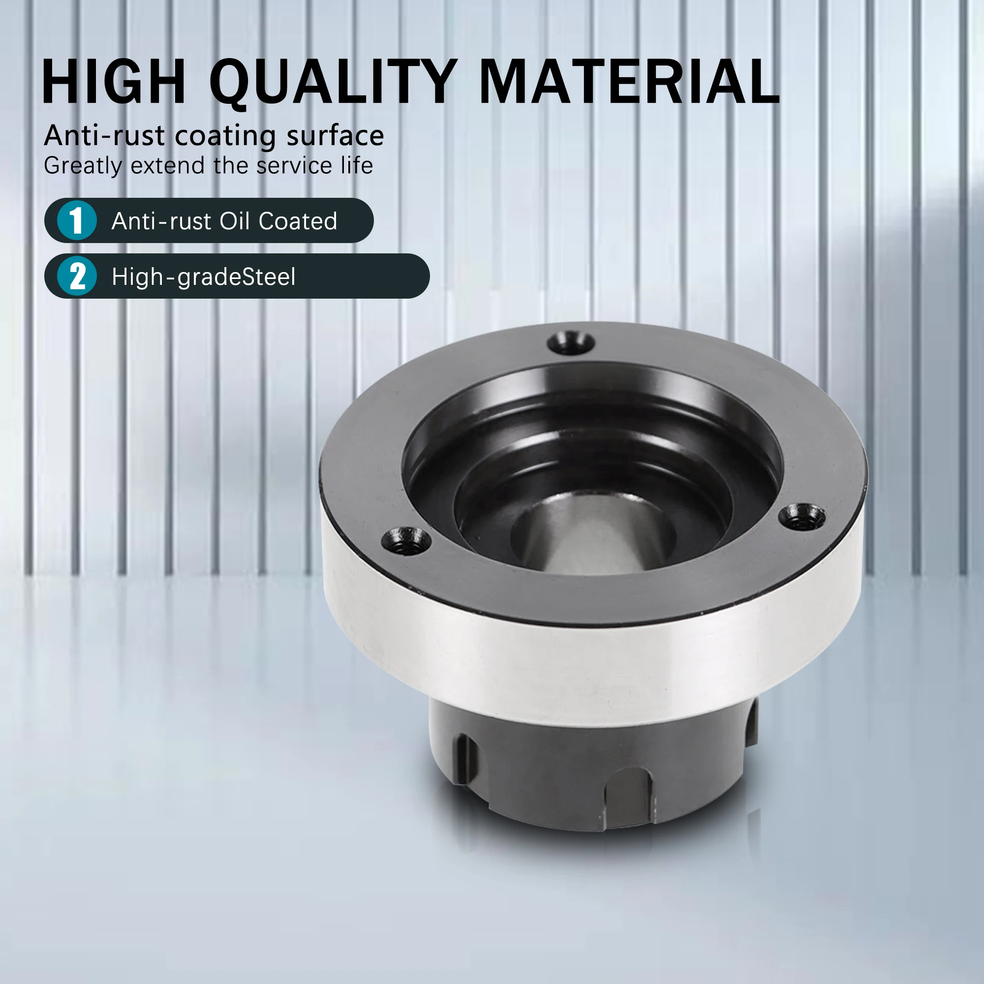 ER32 Collet Chuck 80MM Compact Lathe Tight Tolerance Tool
