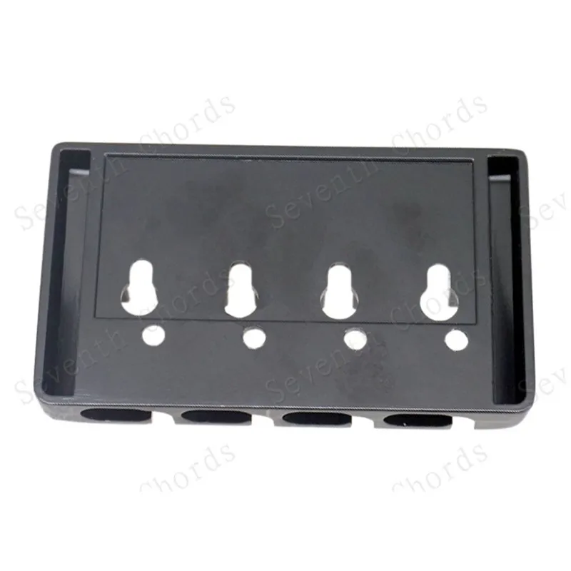 One Set Black Silver L Type 94MM 4 Strings Electric Bass Bridge Screw Musical Instrument Accessories Parts